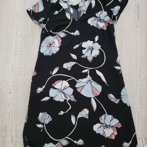 a new day Black Floral Dress